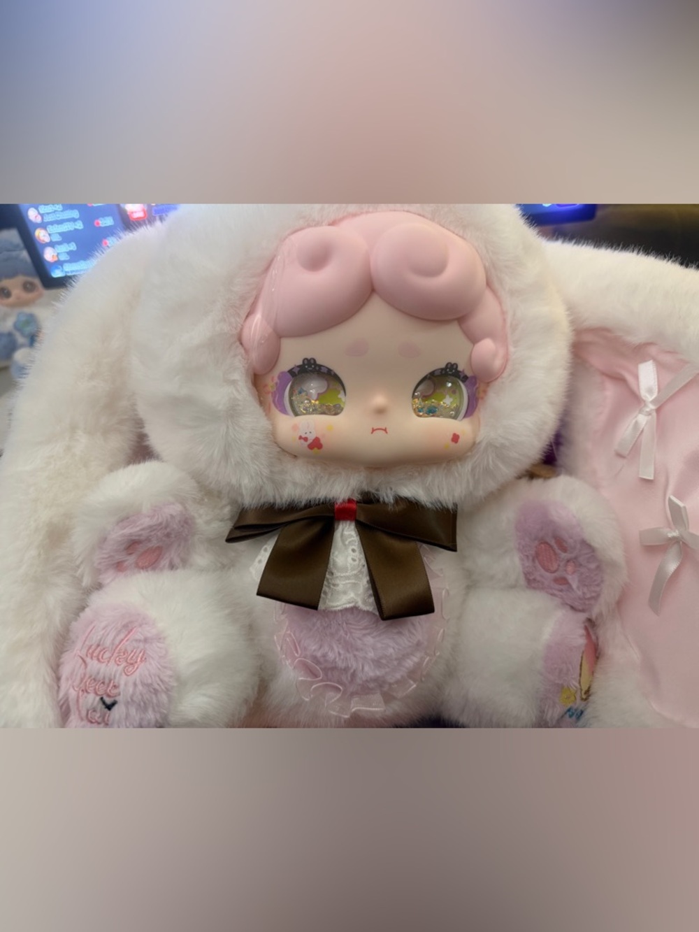 Nai Sweet Tea Bunny 600% plush doll from the ThingsWoo - Picture 3 of 12
